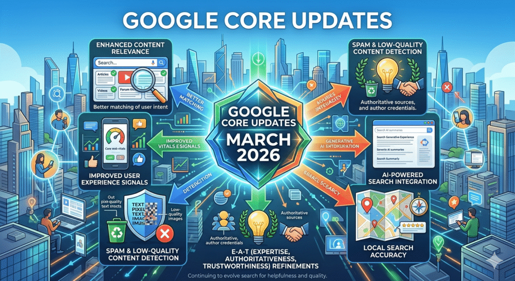 Google Core Updates March 2026